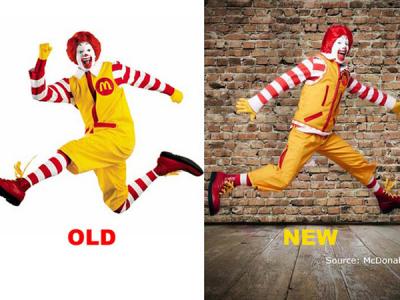 Wah, Maskot McDonalds, Ronald McDonald Kini Tampil dengan Gaya Baru!